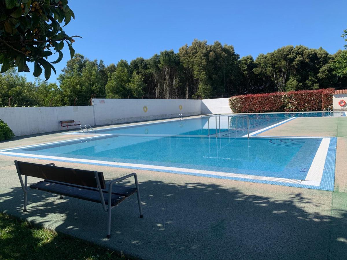 Urbanizacion Con Piscina Arnelas Sanxenxo Dış mekan fotoğraf