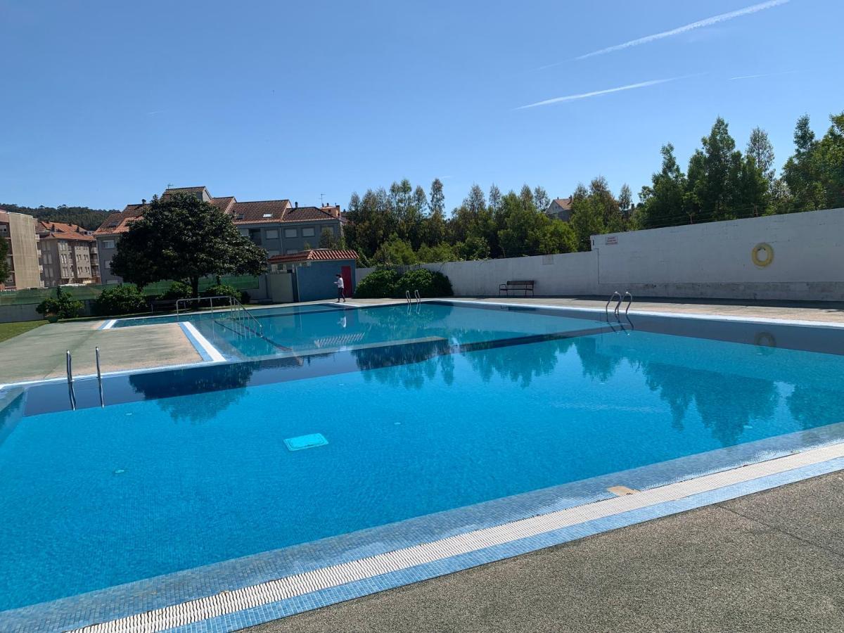 Urbanizacion Con Piscina Arnelas Sanxenxo Dış mekan fotoğraf